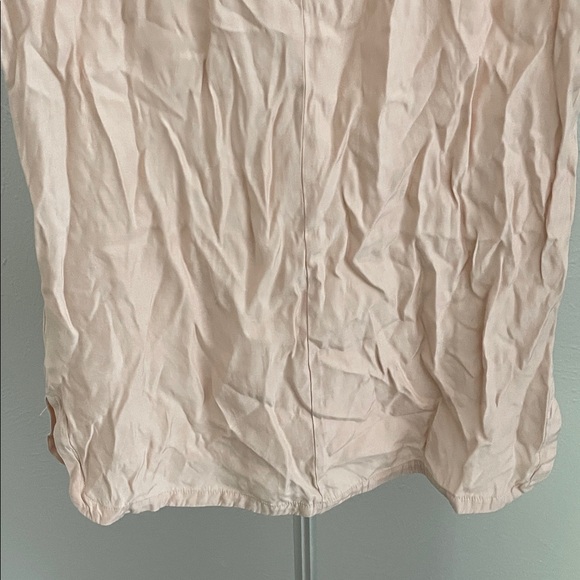 Kate Spade Saturday Light Pink V-Neck Silk Sleeveless Blouse - Picture 8 of 8